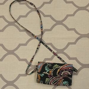Vera Bradley Colorful Patterned Crossbody Wallet